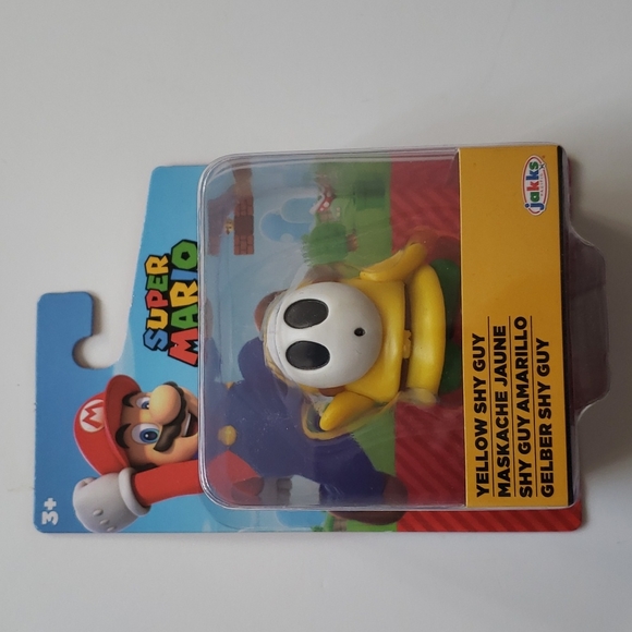 Super Mario Yellow shy guy figure - Picture 8 of 8